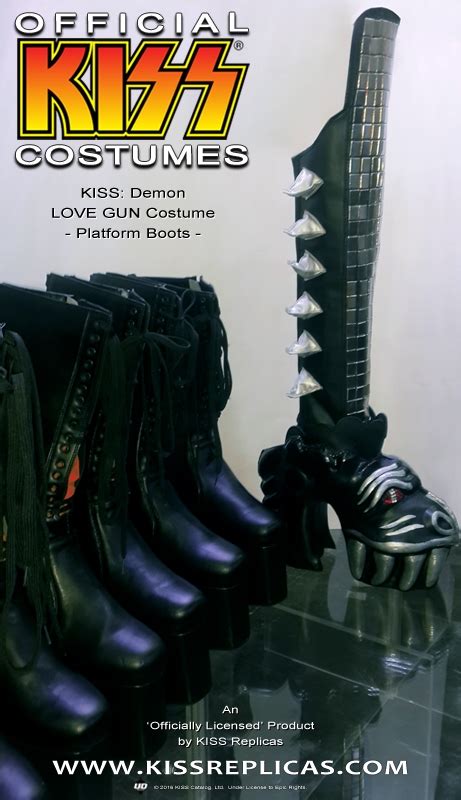 kiss demon love gun shoes